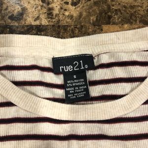 Rue 21 striped tee